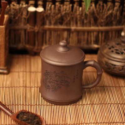 紫砂杯.竹韻-550