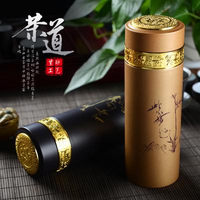 高檔紫砂真空保溫杯